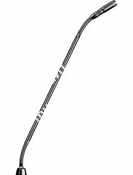 SHURE MX415RLPDF/C конференц. микрофон кардиоидный Dualflex, на 'гусиной шее' 15' без предусилителя, кольцо подсветки, черный. - фото 91453