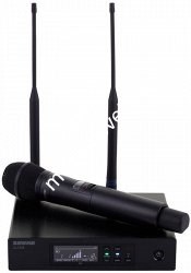 SHURE QLXD24E/KSM9 G51 вокальная радиосистема с ручным передатчиком KSM9, частоты 470-534 MHz - фото 91581