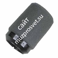 SHURE A2WS-BK поролоновая ветрозащита для микрофона SM57 (черная) - фото 91710