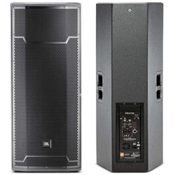 JBL PRX725 активная 2-полосная 2 x15" FOH АС 1500Вт. НЧ 2xJBL 275 15", ВЧ 1xJBL 2408H-2, SPL max 139дБ, Входы:2 x XLR-1/4", RCA, XLR loop-thru. Вес 37.5кг - фото 9178