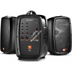 JBL EON206P активная портативная система. Мощность 2х80Вт. 2 вх. мик. combo-XLR, 2 вх. TRS/RCA входы, вх. 3.5мм stereo jack. Выход на мониторы. Пластиковый корпус. 11.4кг - фото 9187