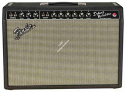 FENDER 64 Custom Deluxe Reverb® комбоусилитель ламповый, 1x12', 2x6v6, 20Вт - фото 91971