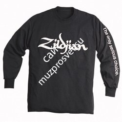 ZILDJIAN T4124 LONG SLEEVE футболка с длинным рукавом размер XL - фото 91978