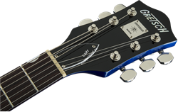 GRETSCH GUITARS G6118T Players Edition Anniversary Bigsby®, Filter'Tron Pickups, 2-Tone Iridium Silver/Azure Metallic полуакусти - фото 91992