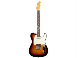 FENDER Reissue '62 Custom Telecaster, Rosewood Fingerboard, 3-Color Sunburst электрогитара '62 Custom Telecaster, цвет санберст - фото 92076