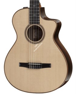 TAYLOR 712ce-N 700 Series, гитара электроакустическая классическая, форма корпуса Grand Concert, кейс - фото 92547