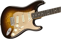 FENDER 2018 ARTISAN TAMO ASH STRATOCASTER® Электрогитара с кейсом, цвет натуральный волнистый ясень - фото 93113