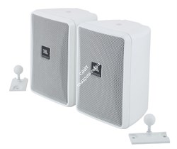 JBL Control 23-1-WH 2-полосная инсталл. всепогодная АС, 3"+0.5", 8? 50/100/200Вт, 70/100В до 15Вт, 70-20000Гц, 100°x100°, в комплекте настенный кронштейн InvisiBall, 200x141x111мм, 1.8кг, белый - фото 9316