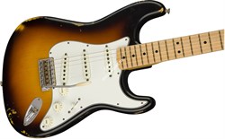 FENDER 2018 RELIC® 1968 STRATOCASTER® - FADED 3-COLOR SUNBURST Электрогитара с кейсом, 3-х цветный санберст - фото 93238