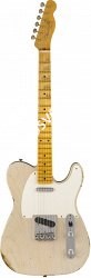 FENDER 2018 RELIC® 1954 TELECASTER - AGED WHITE BLONDE Электрогитара с кейсом, цвет кремовый - фото 93271