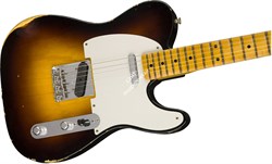 FENDER 2018 RELIC® 1954 TELECASTER - WIDE FADE 2-COLOR SUNBURST Электрогитара с кейсом, двухцветный санберст - фото 93283