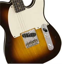 FENDER 2018 JOURNEYMAN RELIC® 1959 CUSTOM ESQUIRE® - CHOCOLATE 3-COLOR SUNBURST Электрогитара с кейсом, 3-х цветный санберст - фото 93289