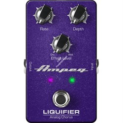AMPEG LIQUIFIER Analog Bass Chorus напольная педаль эффекта хорус для бас-гитары - фото 93350