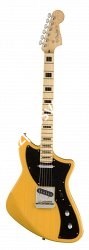 FENDER METEORA MN BTB Электрогитара, цвет желтый. Специальный выпуск. - фото 93504