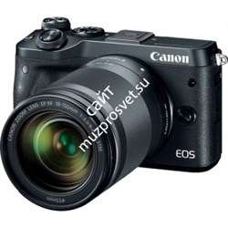 Фотоаппарат Canon EOS M6 Kit EF-M 18-150mm f/3.5-6.3 IS STM - фото 9363