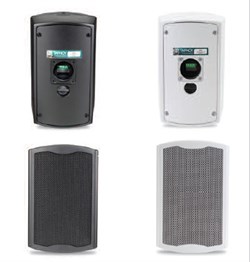 Tannoy Di5 DCt Черная пассивная 2-полосная всепогодная АС. Номинальная/программная/пиковая мощн. 60 / 120 / 240 Вт Сопр. 6Ом.  Трансформатор - переключатель 70В/100В, 30W / 15W / 7.5W / 3.75W / низкоомная нагрузка.  4,5'' Dual Concentric. Крепление: U-обр - фото 9368