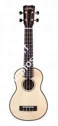 CORDOBA 21S Soprano укулеле сопрано, корпус эбони, верхняя дека массив ели - фото 93812