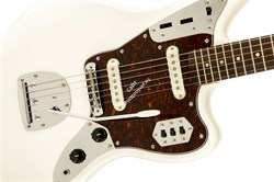 FENDER SQUIER VINTAGE MODIFIED JAGUAR OWT электрогитара, цвет белый - фото 93998