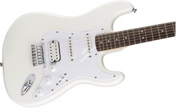 FENDER SQUIER BULLET STRAT HT HSS AWT электрогитара, HSS, фикс. бридж, цвет белый - фото 94124