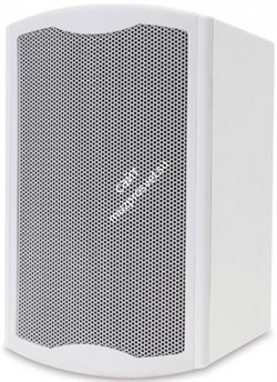 Tannoy Di6 DC Белая пассивная 2-полосная всепогодная АС. Номинальная/программная/пиковая мощн. 90 / 180 / 360 Вт  Сопр.  8Ом.  6,5'' - DualConcentric. Диапазон 75Гц-30кГц. Крепление: U-образное. Подключение: клеммы EUROBLOCK.  Габариты (ВхШхГ) 358х230х224 - фото 9414