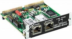 Dynacord OM-1 Dante / Omneo сетевой интерфейс для матрицы P64, 32 х 32 каналов ввода-вывода. 1 Gbit. - фото 94183