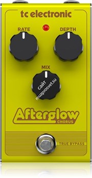 TC ELECTRONIC AFTERGLOW CHORUS напольная педаль эффекта хорус - фото 94288