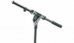 K&M 21160-300-55 верхний узел для микрофонной стойки журавль, длина 395 мм, резьба 3/8', сталь, чёрный - фото 94871