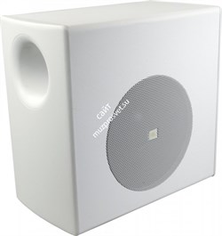 JBL Control 50S/T-WH сабвуфер со встроенным кроссовером. Длинноходовый 8" динамик, продолжительная мощность 100Вт, переключатель режима 70В/100В или низкоомный, выходы на 2 или 4 сателлита (C42C, C52 или C62P). Скоба для настенного монтажа в комплекте. Цв - фото 9507