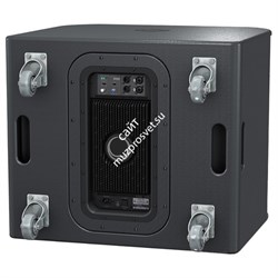 Turbosound MILAN M18B активный сабвуфер, 18", 2200Вт макс, 30–150Гц -10дБ, 134дБ SPL, берёзовая фанера, вес 48кг, колёса, стакан 35 мм - фото 9513