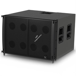 Turbosound LIVERPOOL TLX215L 2х15" компактный бэнд-пасс сабвуфер для ЛМ, инсталл./мобил. применение, 1000Вт RMS/4000Вт пик, 4Ом, 50-150Гц ±3дБ, 128дБ RMS/134дБ пик, корпус - берёзовая фанера, 725x506x751мм, вес - 65кг, чёрный - фото 9519