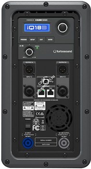 Turbosound iQ18B активный сабвуфер, 1 х 18, 3000Вт макс, 36–100Гц -10дБ, 132дБ SPL, DSP KLARK TEKNIK, ULTRANET, USB, стакан 35 мм, колёса в комплекте, берёзовая фанера, 691 x 533 x 559мм, 39,8кг - фото 9522