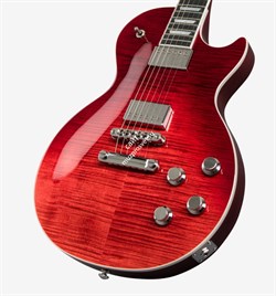 GIBSON LES PAUL STANDARD HP-II 2018 BLOOD ORANGE FADE электрогитара, цвет красный, жесткий кейс - фото 95650