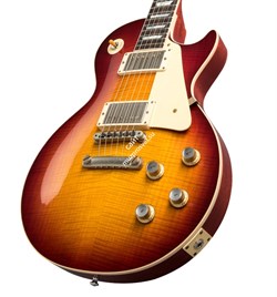 GIBSON CUSTOM '60 Les Paul Standard Vintage Cherry Sunburst Gloss NH электрогитара, цвет санберст, в комплекте кейс - фото 95738