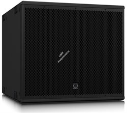Turbosound NuQ115B сабвуфер, 15" прямое излучение, 500Вт RMS/2000Вт пик, 45-150Гц (-3дБ), 126дБ RMS/132дБ пик, 8Ом, 16 точек подвеса М10, адаптер 35мм, 519x579x620мм, 36кг, чёрный - фото 9573