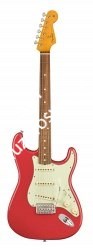 FENDER 60S STRAT LACQUER PF FRD Электрогитара, 60S Страт, цвет красный - фото 95805