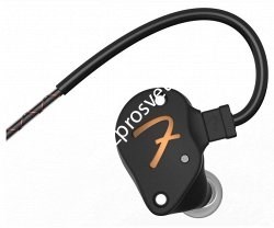 FENDER IEM Ten 3 Flat Black Внутриканальные наушники, 10мм HDD драйвер, 3 HDBA твит, 108дБ, 9Гц-20кГц, черные - фото 95847