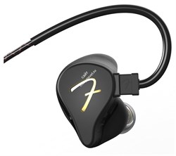 FENDER IEM Thirteen 6 Flat Black Внутриканальные наушники, 13,6мм HDD драйвер, 6 HDBA твит, 112дБ, 8Гц-24кГц, 34 Ом, черные - фото 95856