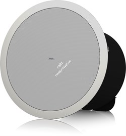 Tannoy CVS 8 круглый коаксиальный потолочный громкоговоритель. Белый. Номинальная/программная/пиковая мощн. 60 / 120 / 240 Вт. Сопр. 6 Ом. Трансформатор - переключатель 70В/100В, 60W / 30W / 15W / 7,5W / низкоомная нагрузка. НЧ- 8", ВЧ - 0.75". Диапазон 6 - фото 9614