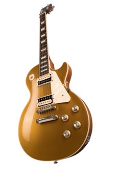 GIBSON 2019 Les Paul Classic Gold Top электрогитара, цвет золотой в комплекте кейс - фото 96191