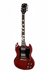 GIBSON SG Standard Heritage Cherry электрогитара, цвет вишневый, в комплекте кожаный чехол - фото 96209
