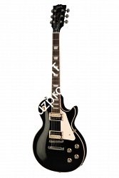 GIBSON Les Paul Classic Ebony электрогитара, цвет черный, в комплекте кейс - фото 96239