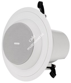 Tannoy CMS 403ICTe Потолочная АС с технологией ICT, 4", 110-23000Гц (+/-3дБ), коническая направленность 90 град., 16Ом 50/100/200Вт, 70/100В до 30Вт, 88дБ/1Вт/1м, возможность изменения угла наклона, установочное отверстие 187мм, диаметр 207мм, глубина 148 - фото 9624
