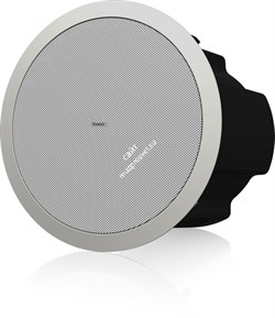 Tannoy CVS 6 круглый коаксиальный потолочный громкоговоритель. Белый. Номинальная/программная/пиковая мощн. 60 / 120 / 240 Вт. Сопр. 6 Ом . Трансформатор - переключатель 70В/100В, 60W / 30W / 15W / 7,5W / низкоомная нагрузка. НЧ - 6", ВЧ - 0.75". Диапазон - фото 9626