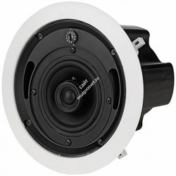 Tannoy CVS 6 круглый коаксиальный потолочный громкоговоритель. Белый. Номинальная/программная/пиковая мощн. 60 / 120 / 240 Вт. Сопр. 6 Ом . Трансформатор - переключатель 70В/100В, 60W / 30W / 15W / 7,5W / низкоомная нагрузка. НЧ - 6", ВЧ - 0.75". Диапазон - фото 9627