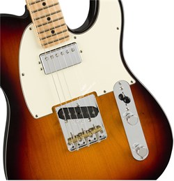 FENDER AMERICAN PERFORMER TELECASTER® WITH HUMBUCKING, MN, 3-COLOR SUNBURST электрогитара, цвет санбёрст, в комплекте чехол - фото 96589
