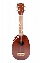 KALA MK-P Makala Pineapple Soprano Ukulele укулеле, форма корпуса - сопрано (Pineapple), цвет натуральный - фото 96688