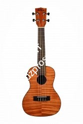 KALA KA-CEME Kala Concert Exotic Mahogany Ukulele w/E электроакустическое укулеле, форма корпуса - концерт, цвет янтарный - фото 96826