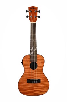 KALA KA-CEME Kala Concert Exotic Mahogany Ukulele w/E электроакустическое укулеле, форма корпуса - концерт, цвет янтарный - фото 96827