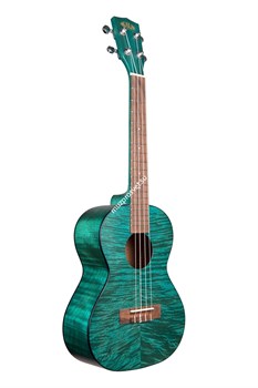 KALA KA-TEMB Kala Tenor Exotic Mahogany Blue Ukulele укулеле, форма корпуса - тенор, цвет морской волны - фото 96836