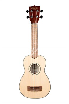 KALA KA-SSTU-S Kala Travel Soprano Mahogany Ukulele w/Bag укулеле, форма корпуса - сопрано, цвет натуральный, в комплекте чехол - фото 96885